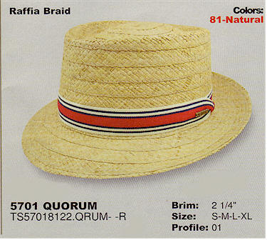 Quorum Panama Hat